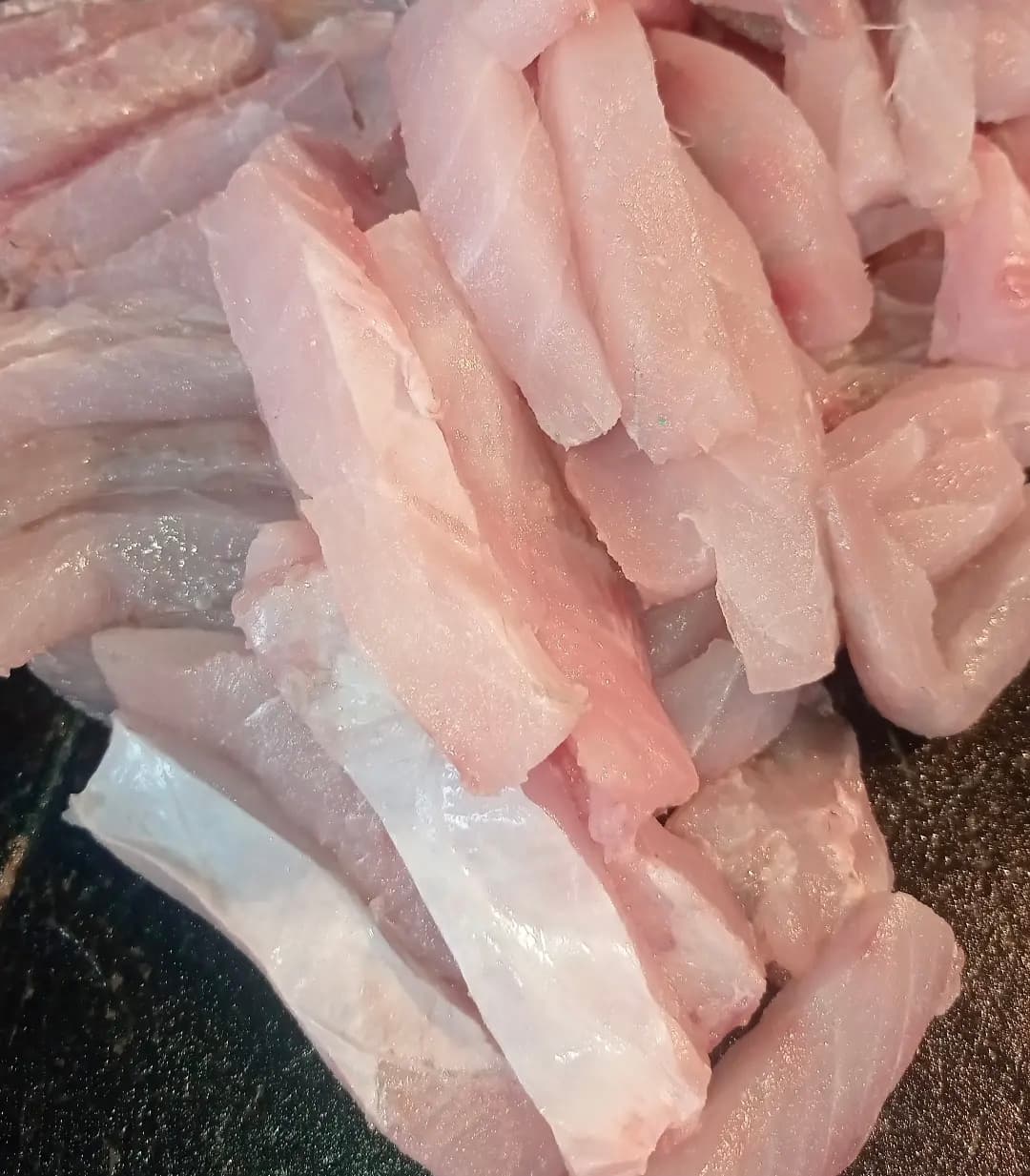 Bhetki Finger Cut
