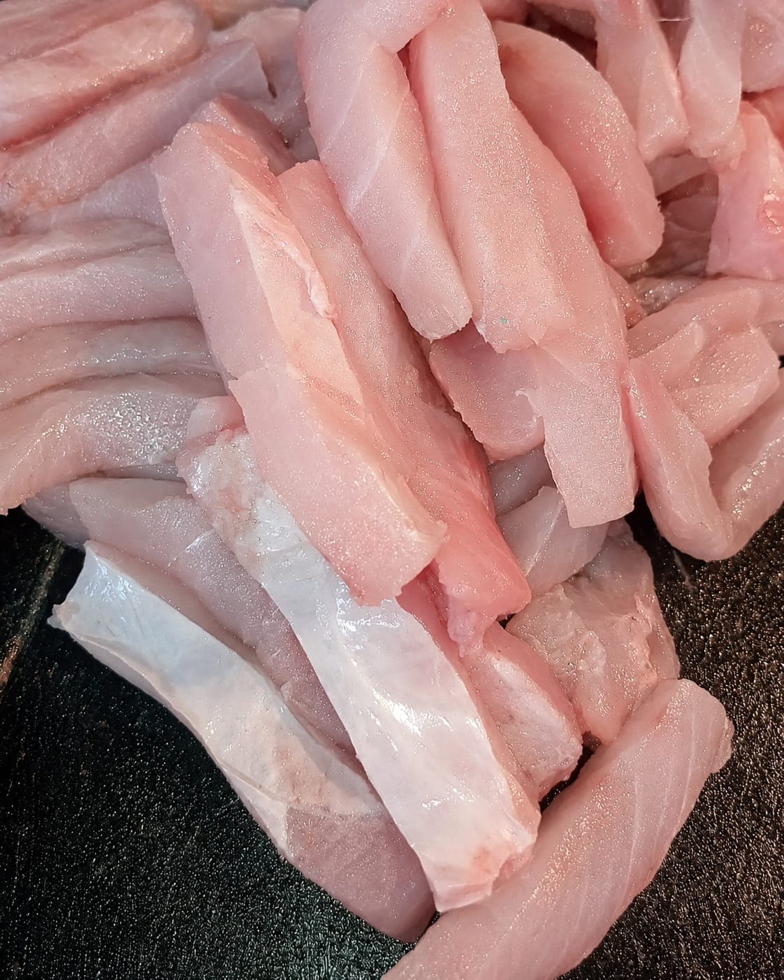 Bhetki Finger Cut