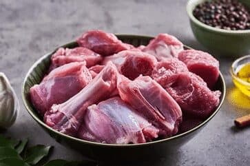 Mutton Curry cut (kochi patha)- Medium pieces 